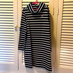 Vineyard Vines Girls M (10-12) L/S collar dress